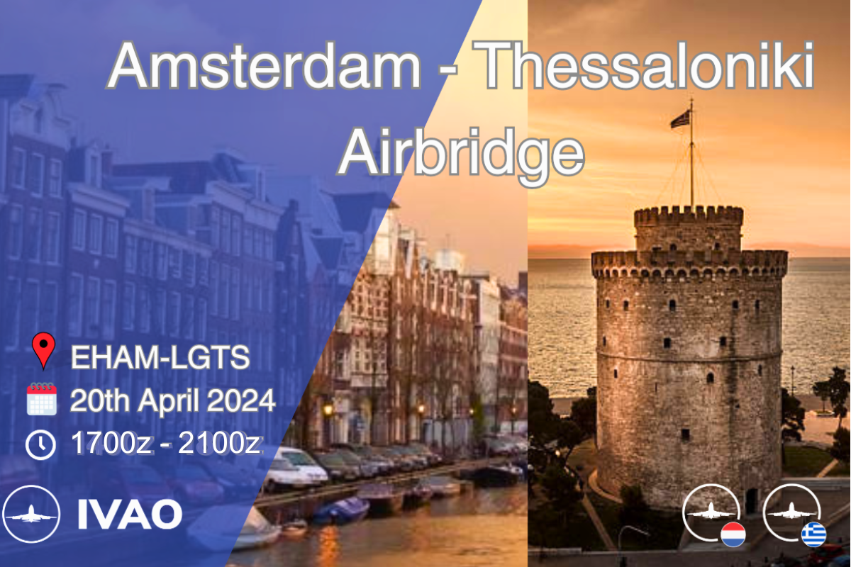 Amsterdam - Thessaloniki Dual Airbridge